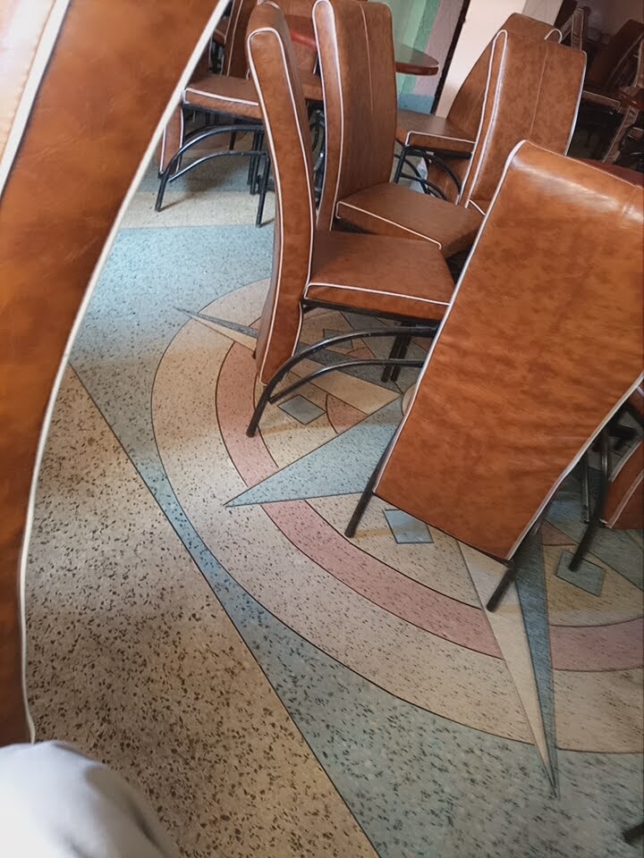 marble floor